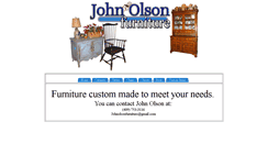 Desktop Screenshot of johnolsonfurniture.com